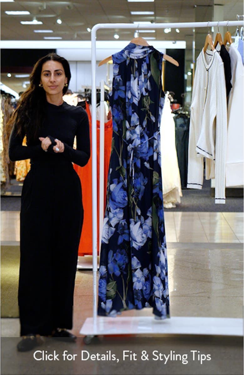 Floral Maxi Dress, sales video thumbnail