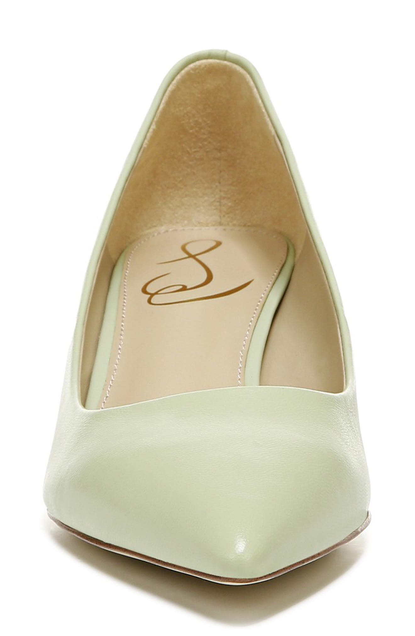 Dori Pump, Alternate, color, PISTACHIO