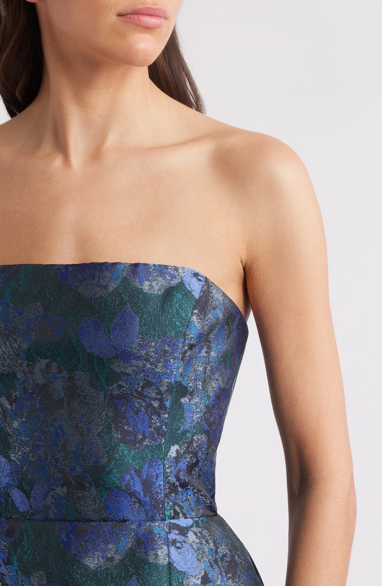 Katie May Valerie Strapless Cocktail Minidress, Alternate, color, 