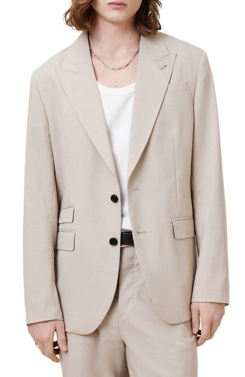 Allsaints Gallow Blazer In Hammock Taupe
