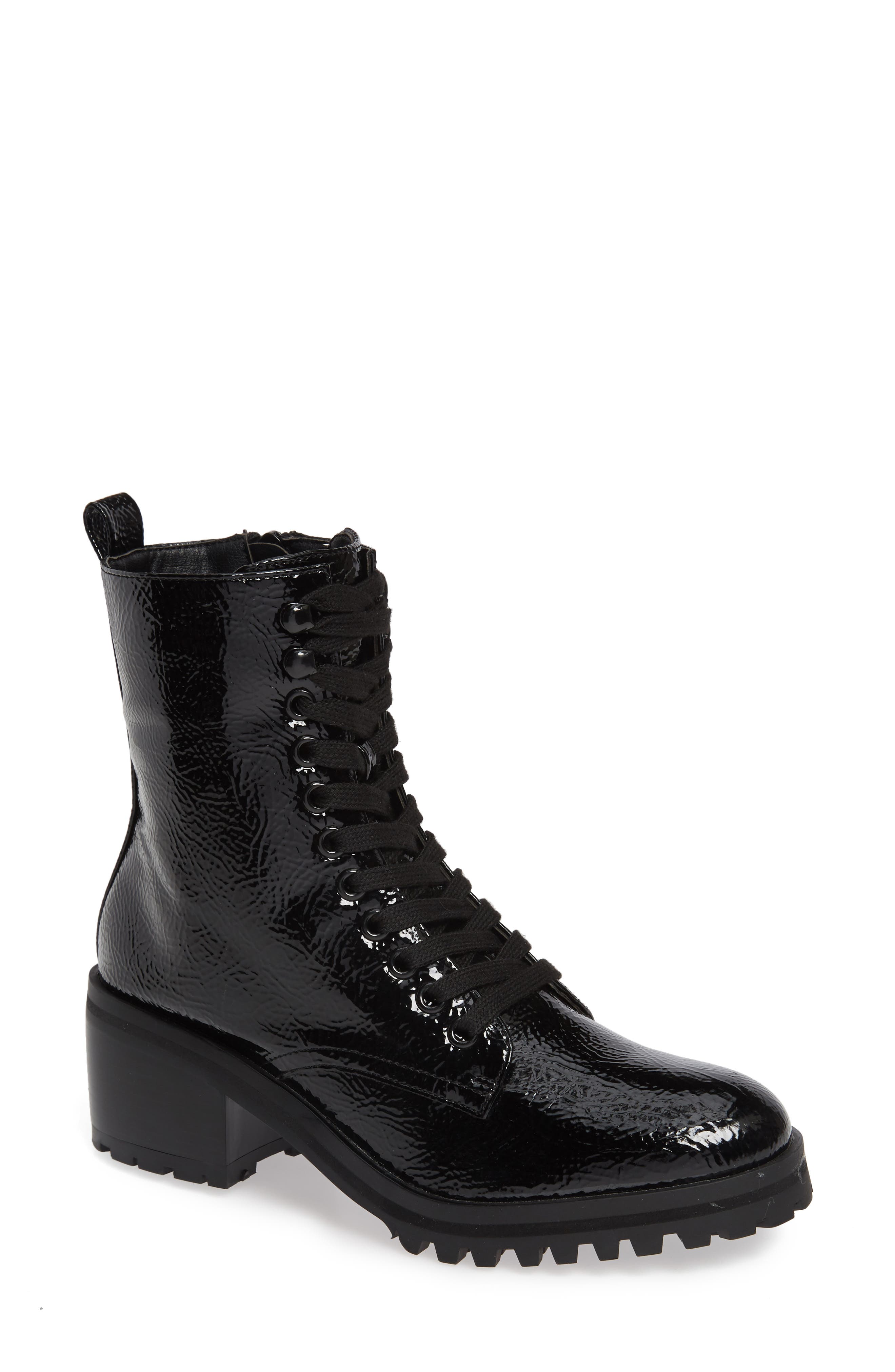 Topshop Brazil Lace-Up Boot, Main, color, 