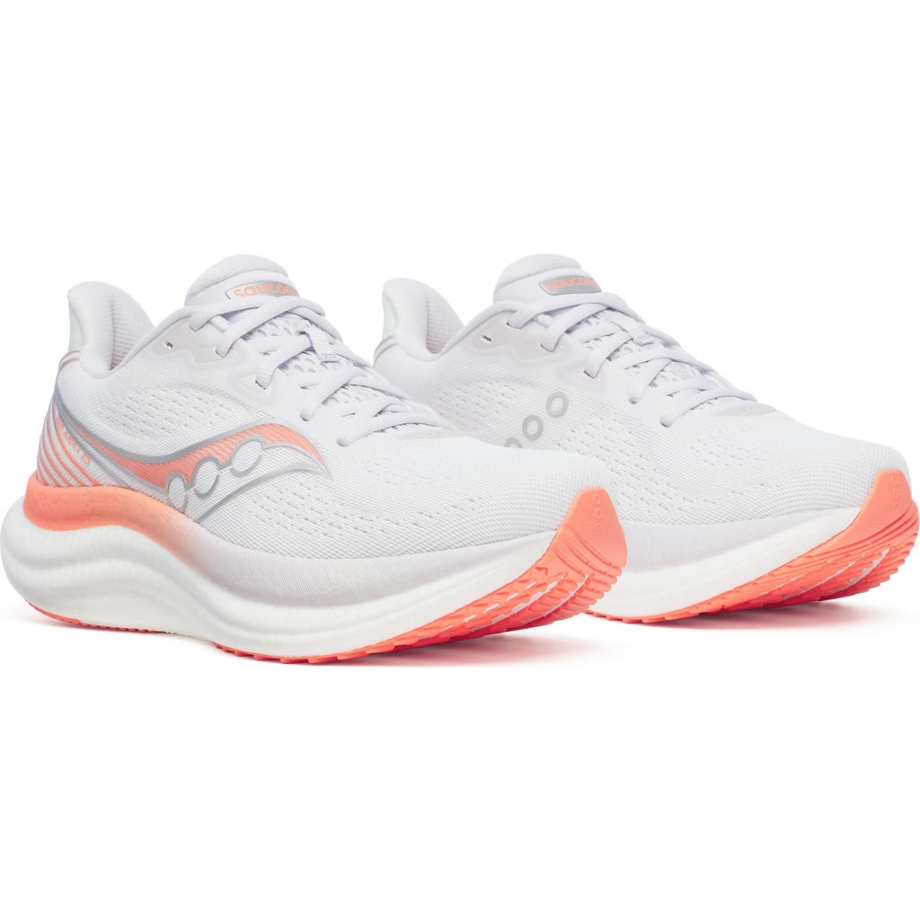 Saucony Triumph 23 Running Shoe In White
