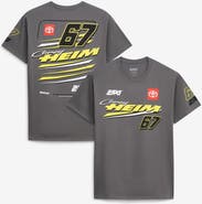 23XI Racing Men's 23XI Racing Charcoal Corey Heim #67 Crewneck T-Shirt