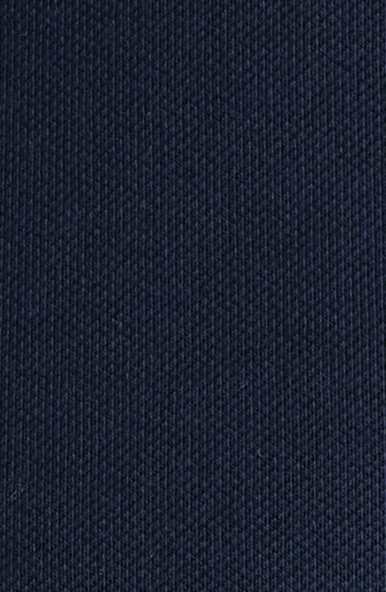 FRAME The Tipped Piqué Pocket Tank, Alternate, color, Navy Multi