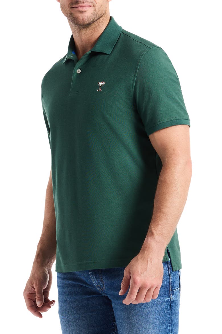 Belvar Knit Polo, Alternate, color, TREKKING GREEN