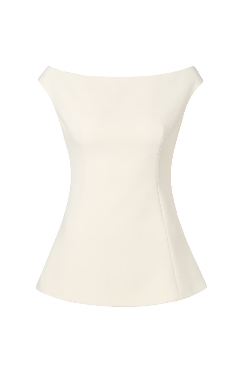 Malina Diora Half Off Shoulder Top, Alternate, color, Vanilla