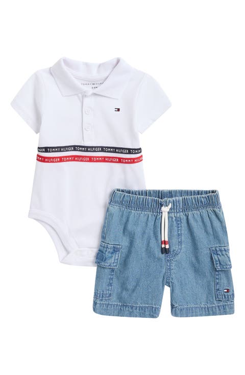 Polo Bodysuit & Shorts (Baby)