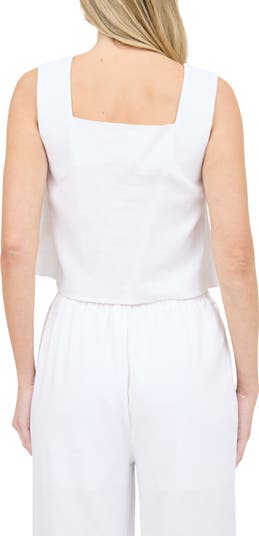 Irene Linen Blend Top