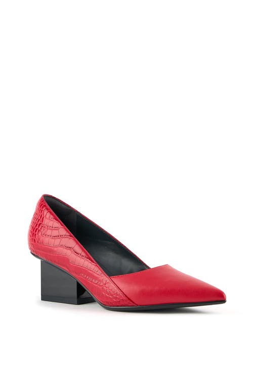 United Nude Raila Pump In Red