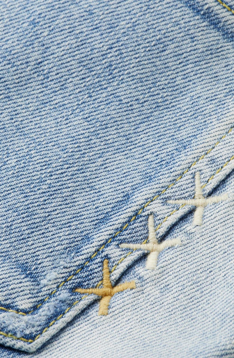 Scotch & Soda Kids' The Daze Super Loose Jeans, Alternate, color, Art From The Heart