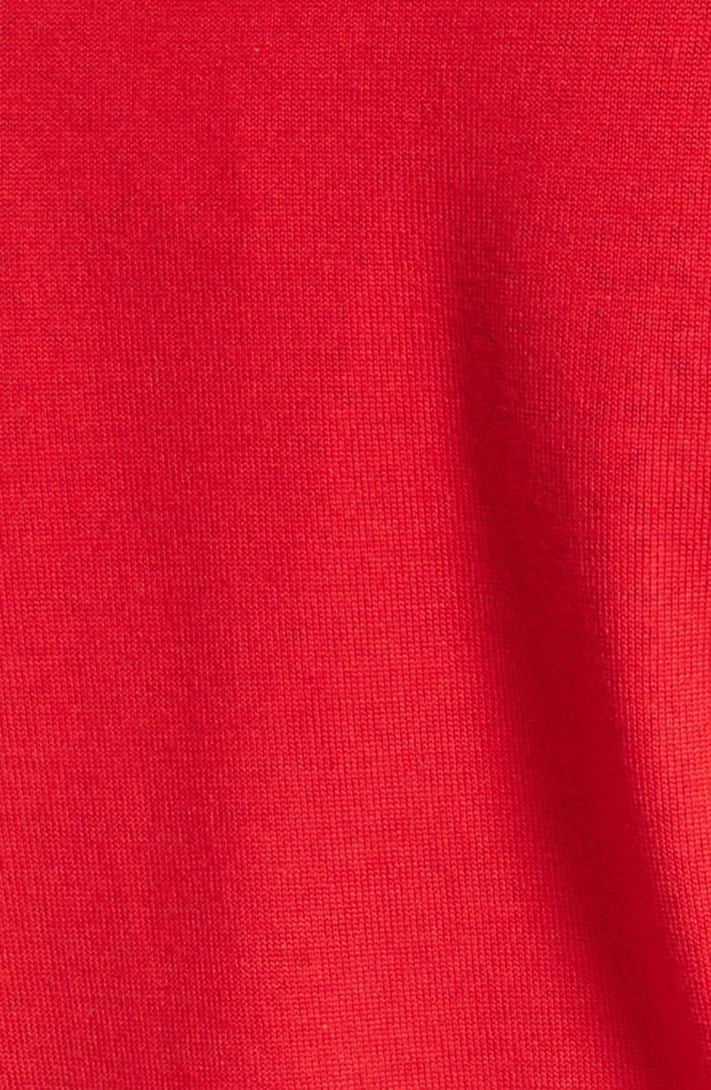 Tory Burch Brigitte Contrast Trim Blouse, Alternate, color, 