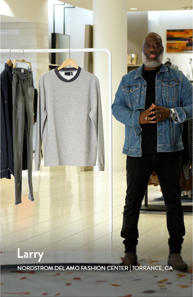 Contrast Trim Sweatshirt, sales video thumbnail