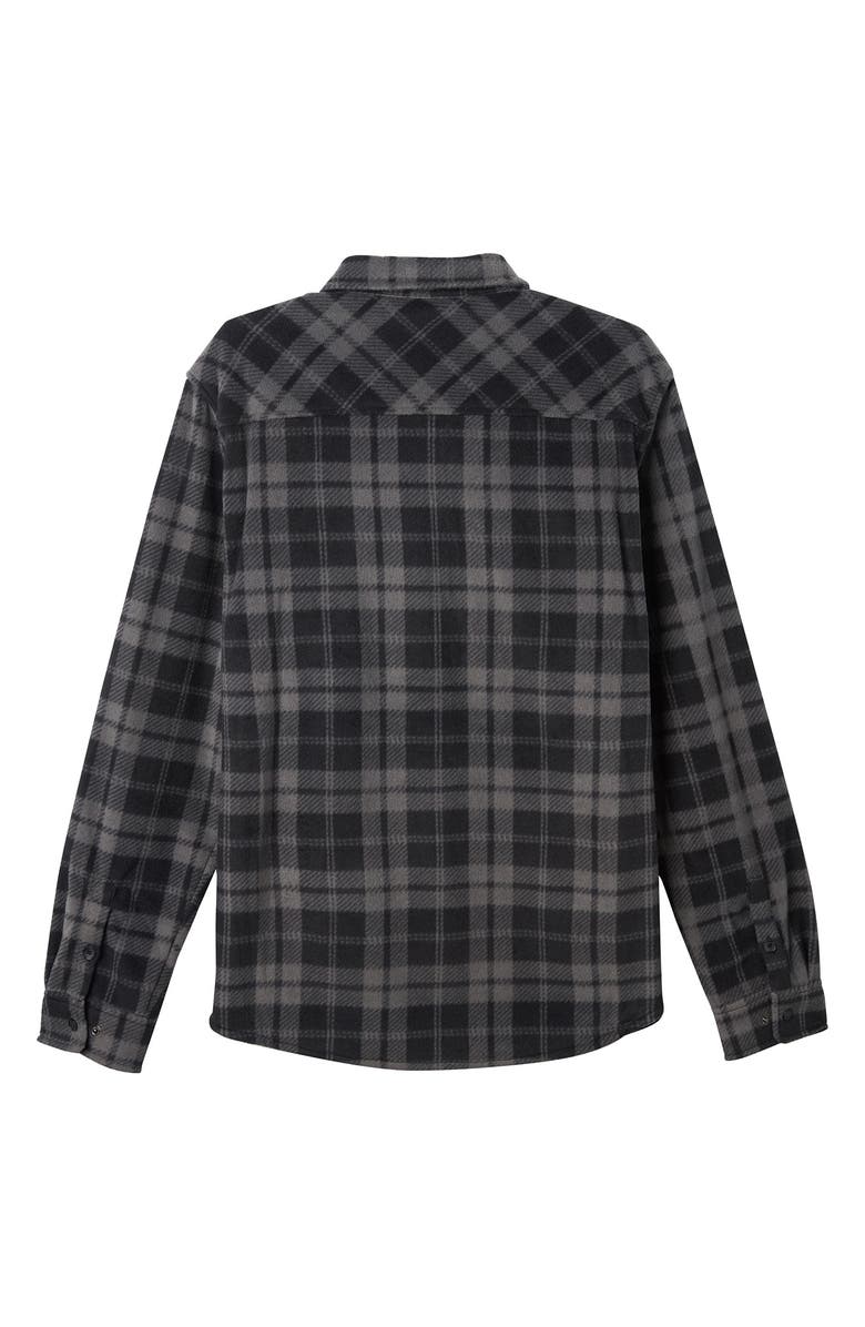 O'Neill Kids' Glacier Plaid Button-Up Shirt, Alternate, color, 