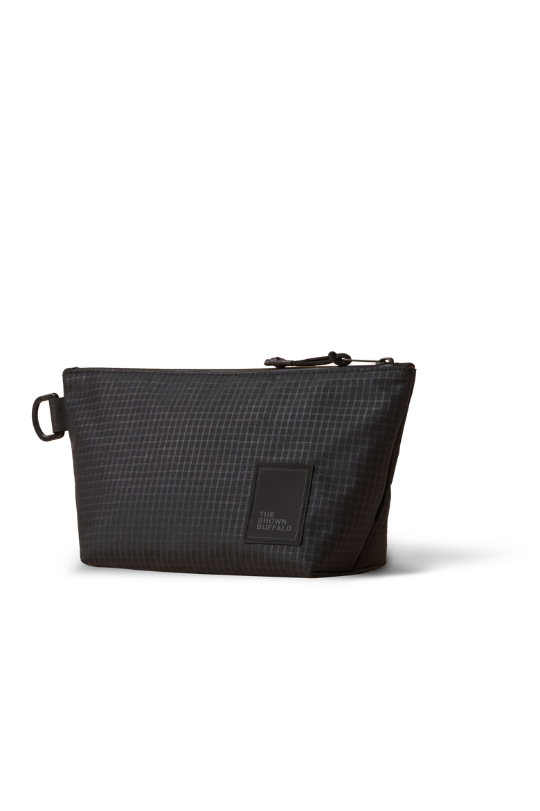 Dopp Kit Bag, Main, color, black-grid