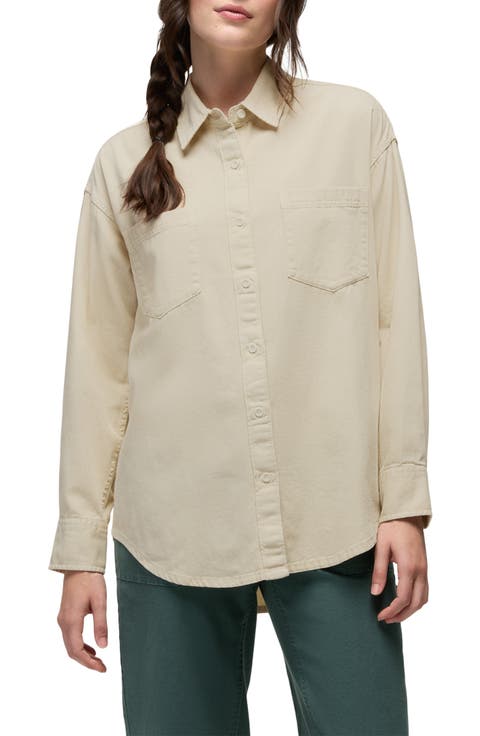 Mountain Maven Denim Button-Up Shirt