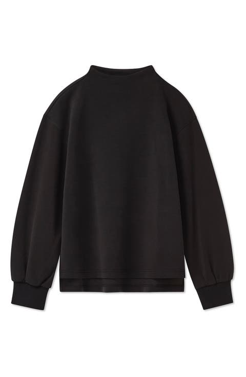 Funnel Neck Sweatshirt