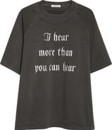 Undercover I Hear Oversize Cotton Graphic T-Shirt