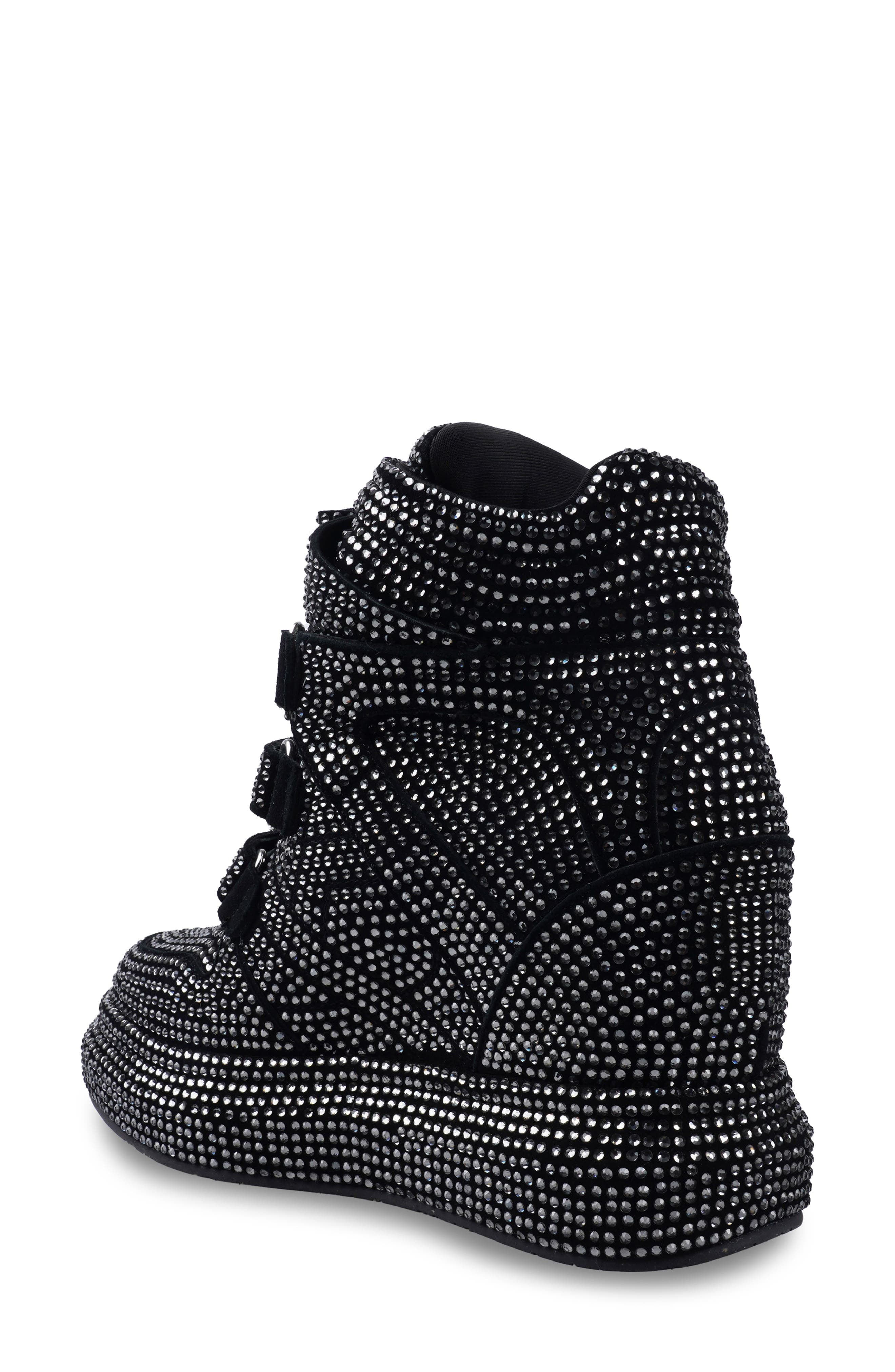 ZIGI Raelynn Crystal Embellished Bootie, Alternate, color, Black