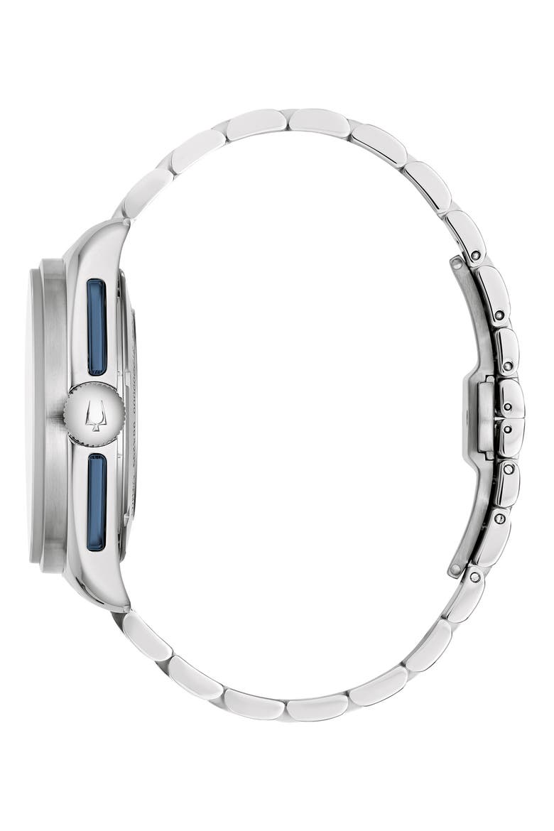 Lunar Pilot Chronograph Watch, 43.5mm, Alternate, color, SILVER-TONE