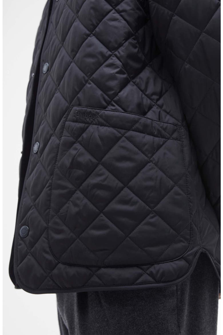 Lindfield Quilted Jacket, Alternate, color, BLACK CARBON