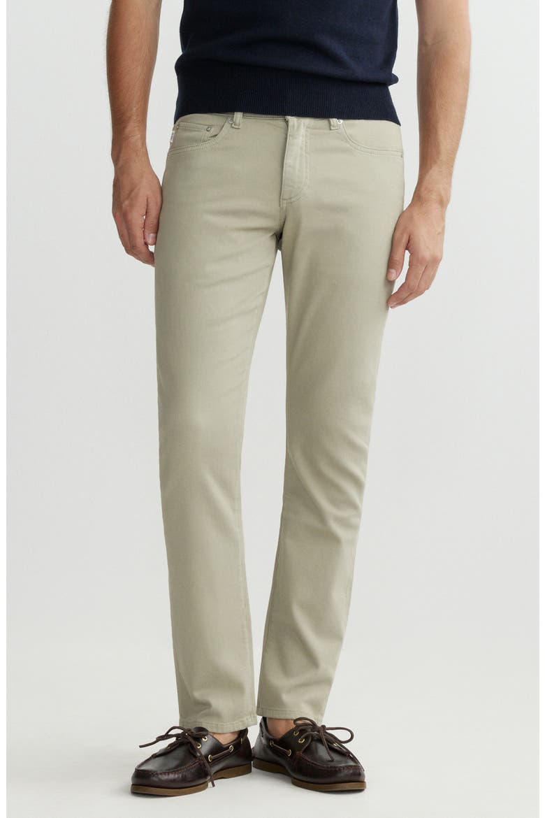 Russell DL Ultimate Knit Slim Straight Jeans, Main, color, MEADOWLANE