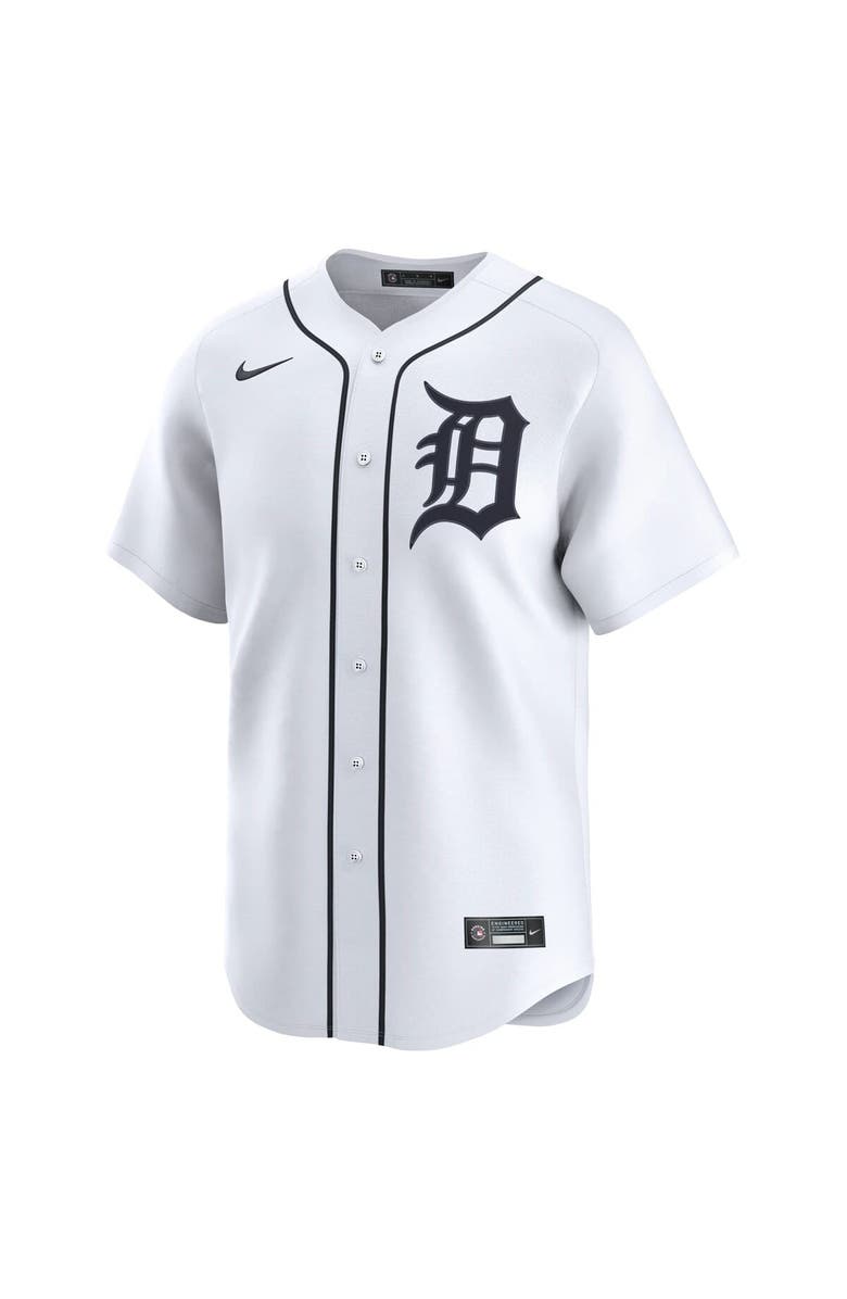 Nike Men's Nike White Detroit Tigers Home Limited Jersey, Alternate, color, 