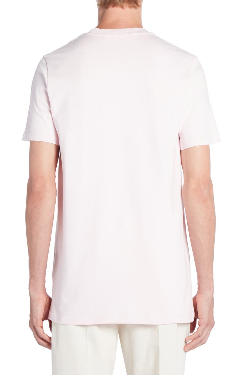 Moncler Heart Logo Cotton T-Shirt, Alternate, color,