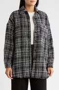 Lucy Paris Jacque Oversize Plaid Shirt Jacket
