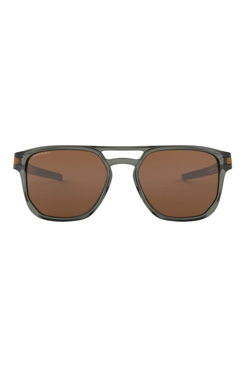 Latch™ Beta 54mm Square Sunglasses, Main, color, OLIVE