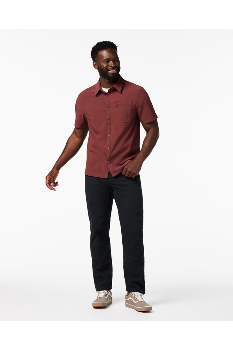 Pulso Tech Shirt - Men's, Alternate, color, Sepia
