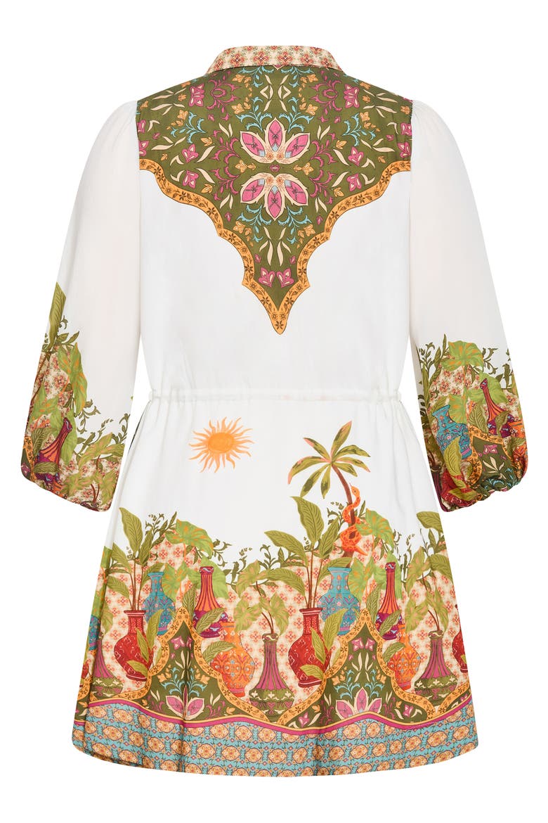 Fools Paradise Minidress, Alternate, color, IVORY PARADISE PLC