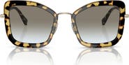 Miu Miu 60mm Cat Eye Sunglasses
