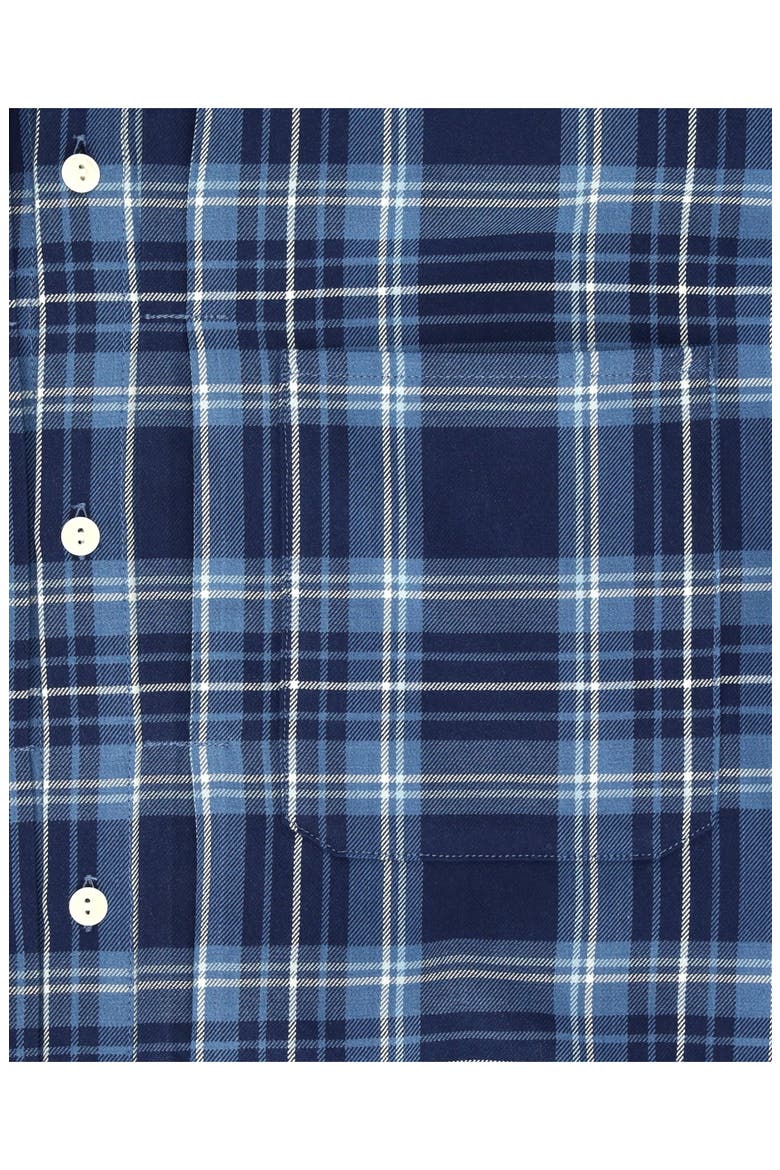Peter Vichy Check Cotton Overshirt, Alternate, color, Plaid