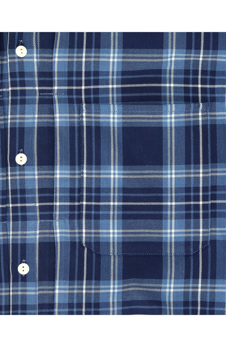 Fortela Peter Vichy Check Cotton Overshirt, Alternate, color, Plaid