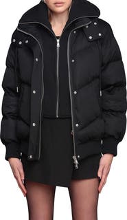Avec Les Filles Hooded Puffer Jacket