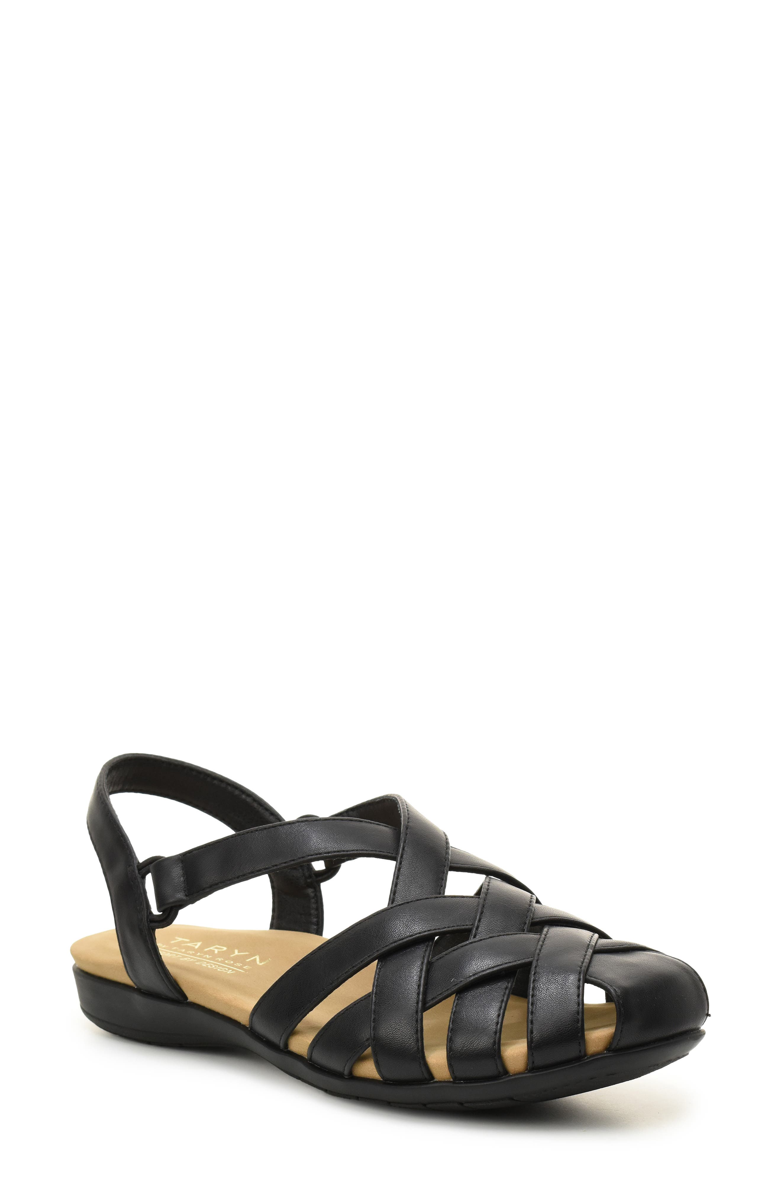 Taryn Rose Woven Slingback Sandal