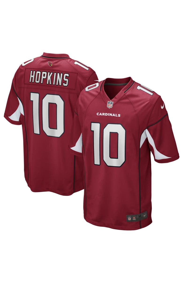 Nike Men's Nike DeAndre Hopkins Cardinal Arizona Cardinals Player Game Jersey, Main, color, 