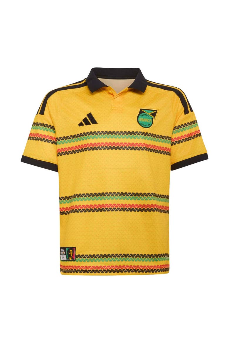 Youth adidas Yellow Jamaica National Team 2026 Replica Jersey, Alternate, color, Yellow