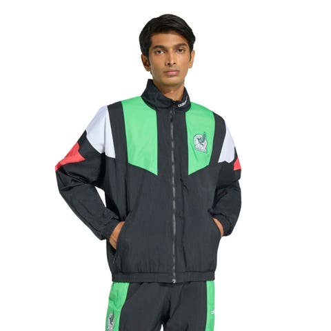 Men's adidas  Black Mexico National Team EQT Full-Zip Track Top