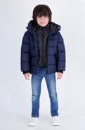 Michael Kors Kids' Puffer Jacket with Inner Bib