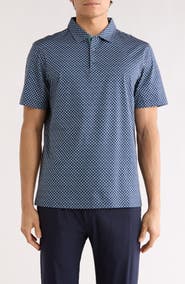 Bugatchi Vincent OoohCotton® Geo Print Polo