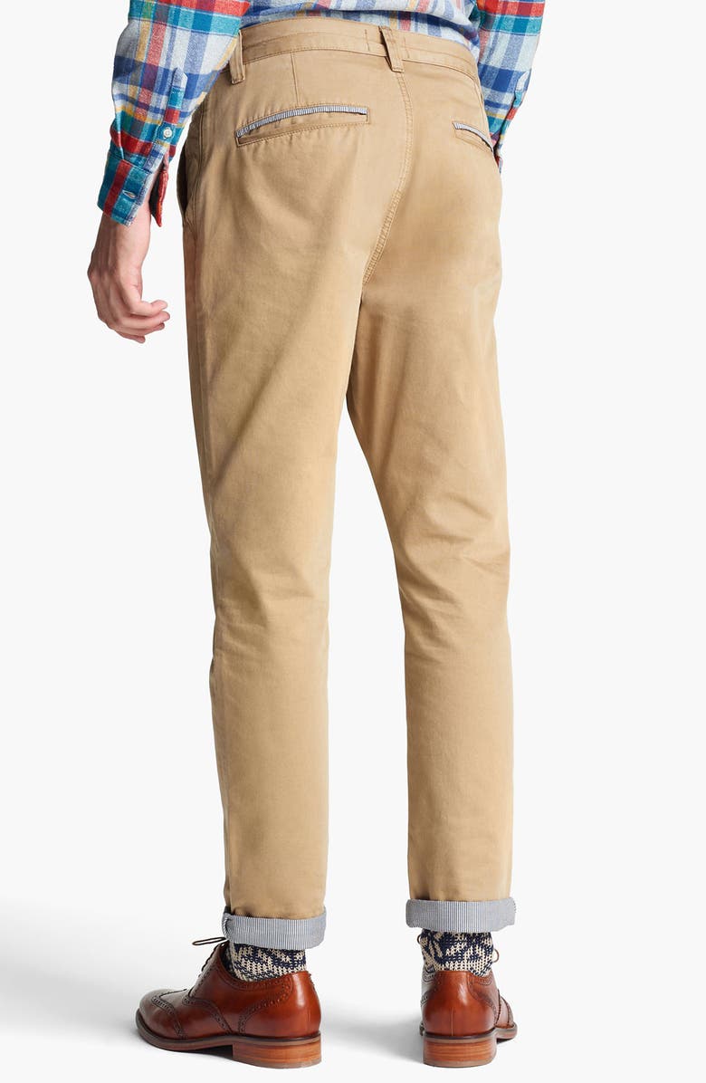 Topman Carrot Skinny Fit Chinos, Alternate, color, 