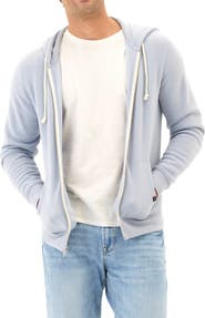 Threads 4 Thought Trim Fit Heathered Fleece Zip Hoodie