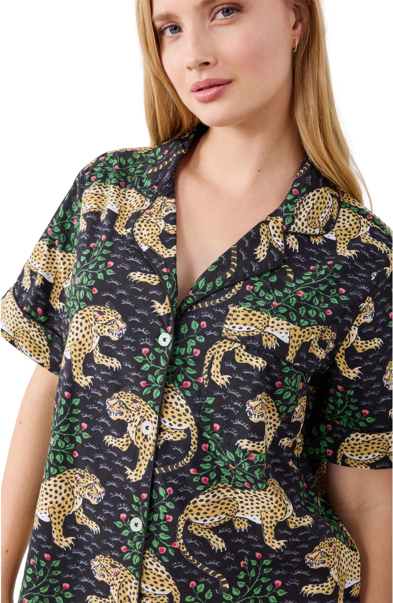 Printfresh Short PJ Set, Alternate, color, Ink