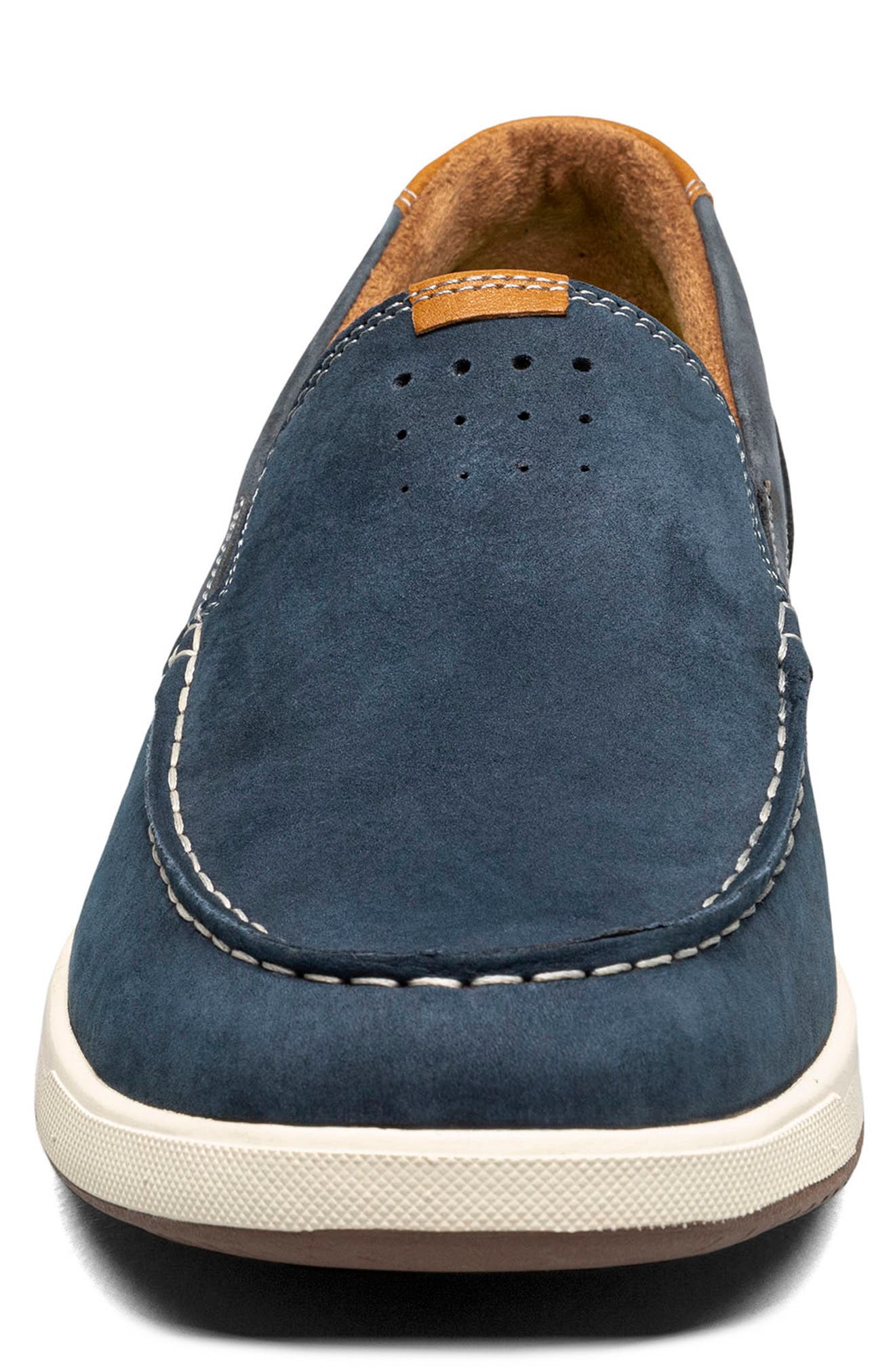 Crossover Moc Toe Slip-On, Alternate, color, NAVY