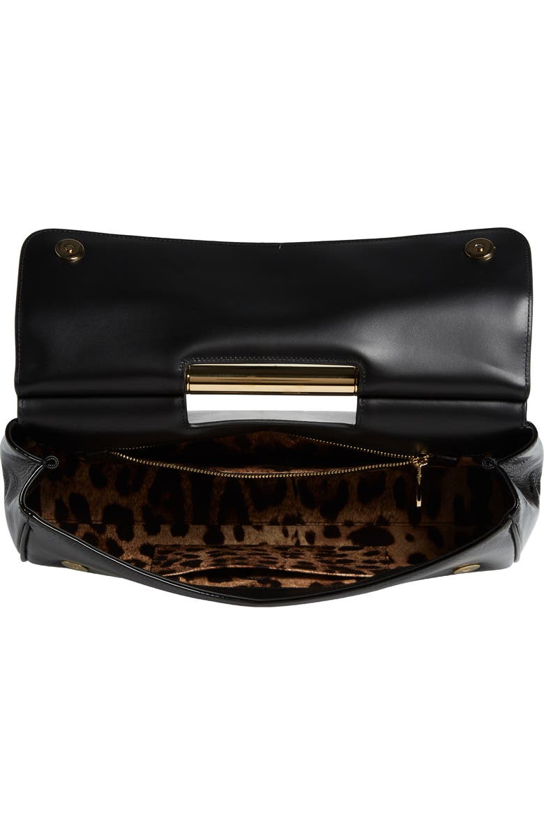 Dolce&Gabbana Large Sicily Clutch Handbag, Alternate, color,