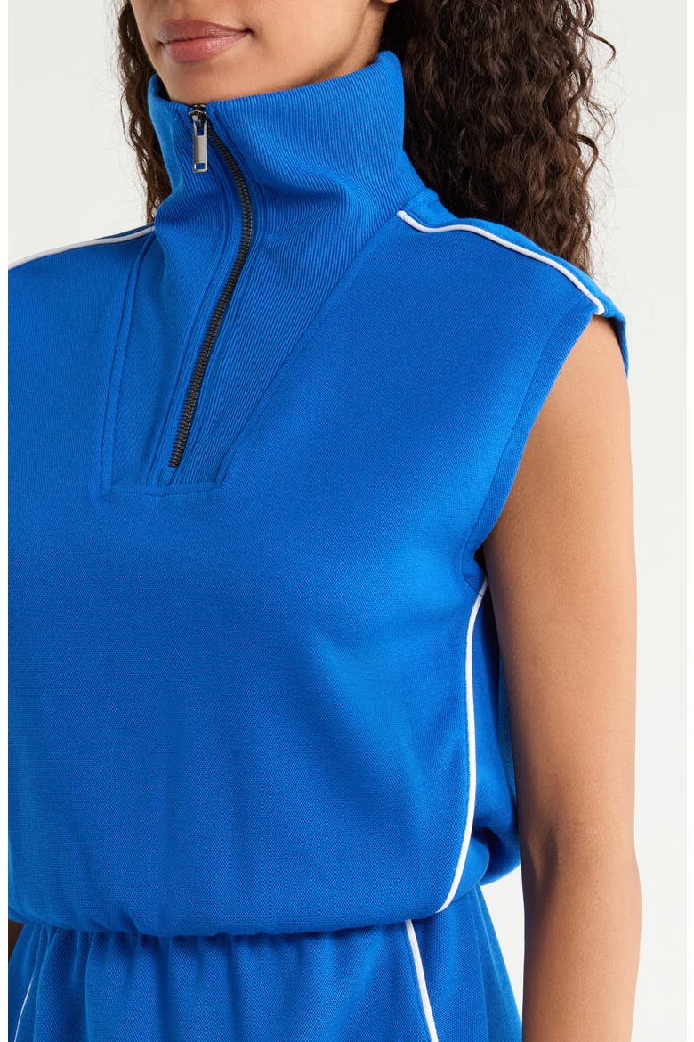 Airpique Half Zip Modal Blend Dress, Alternate, color, CURRENT