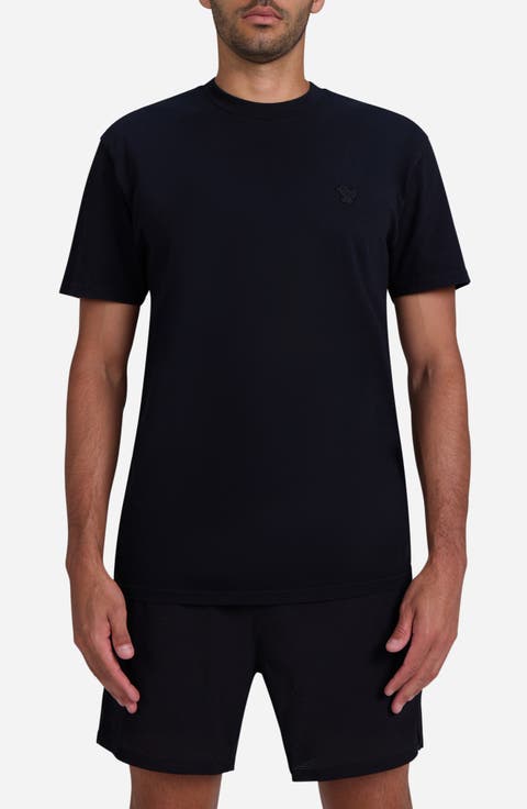 Bad to your Core Embroidered Logo Cotton T-Shirt