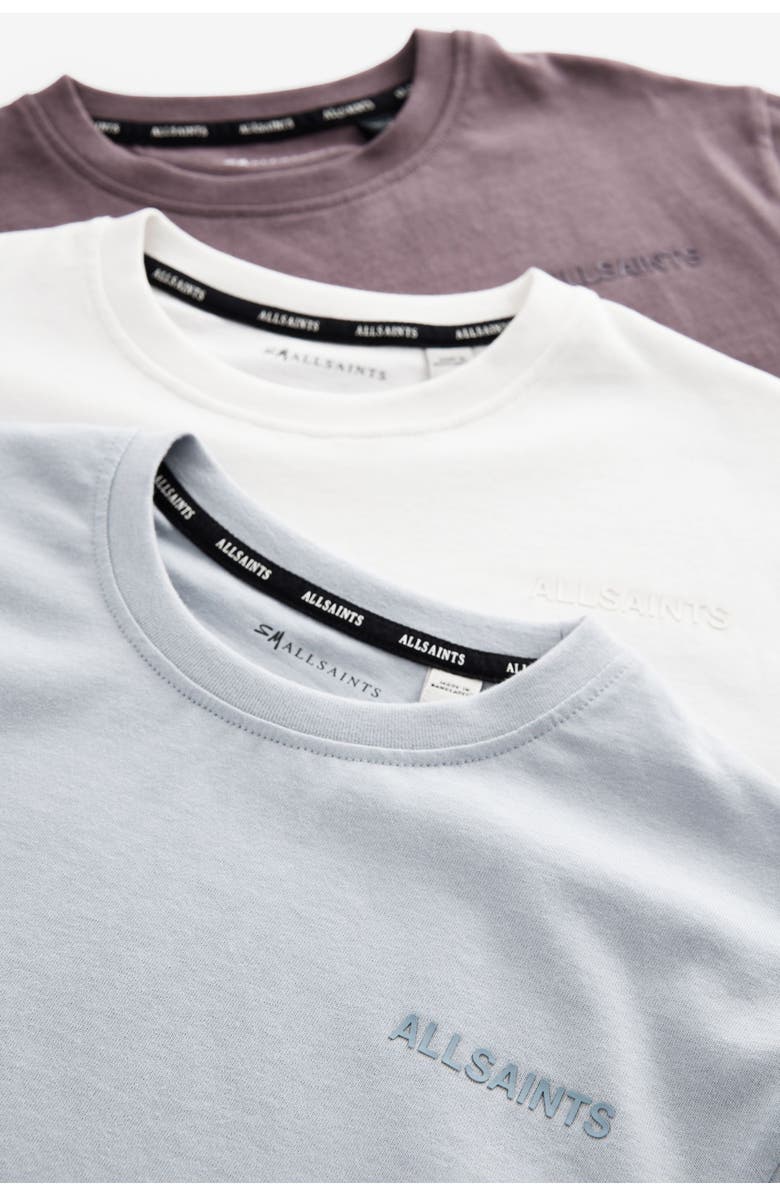 smALLSAINTS by ALLSAINTS Kids' Assorted 3-Pack Logo T-Shirts, Alternate, color,