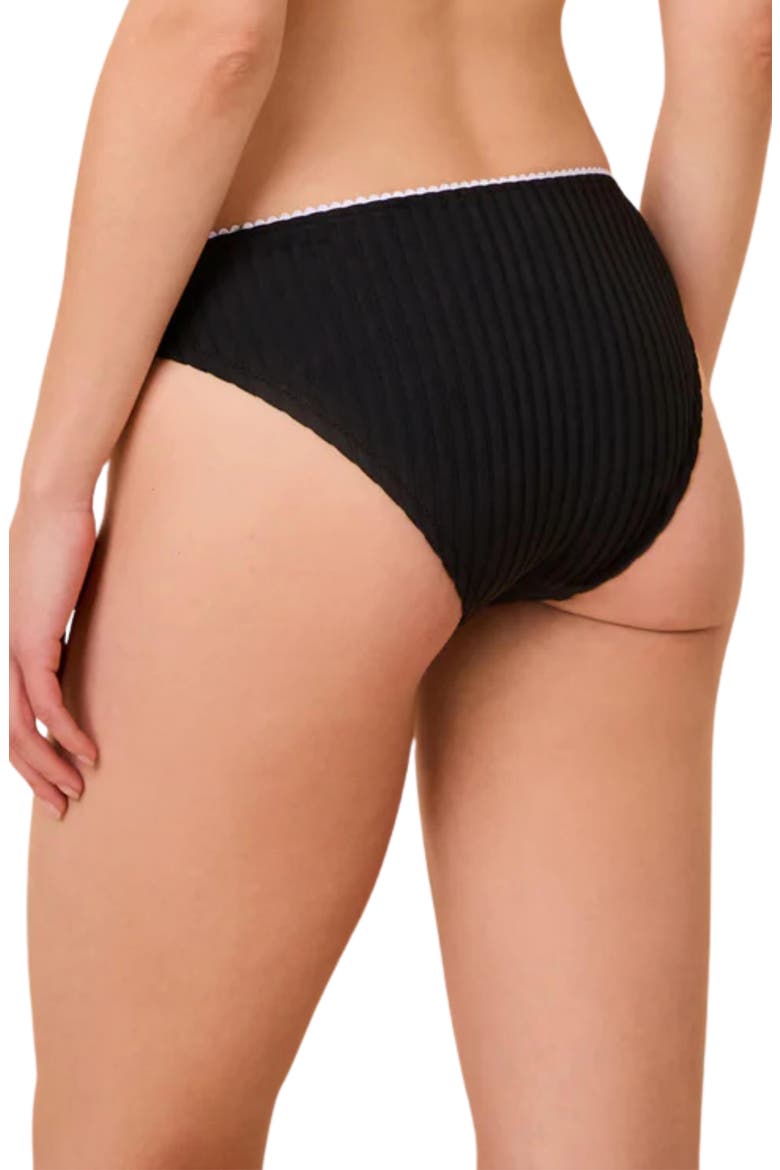 The Daphne Bikini Bottoms, Alternate, color, NOIR